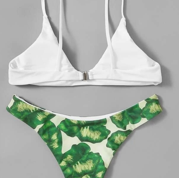 FLORAL PRINT BIKINI SET BY SHEIN SIZE L (US 8/10) - Picture 2 of 5